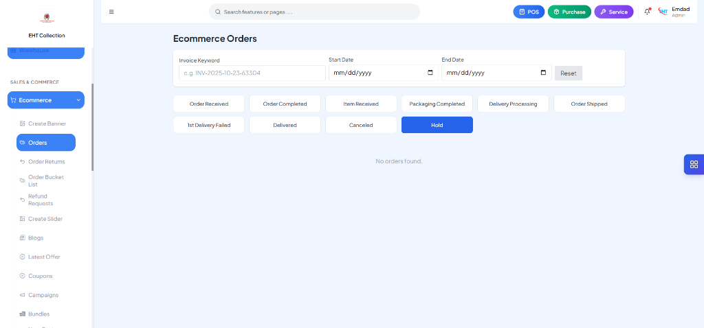 Order Management